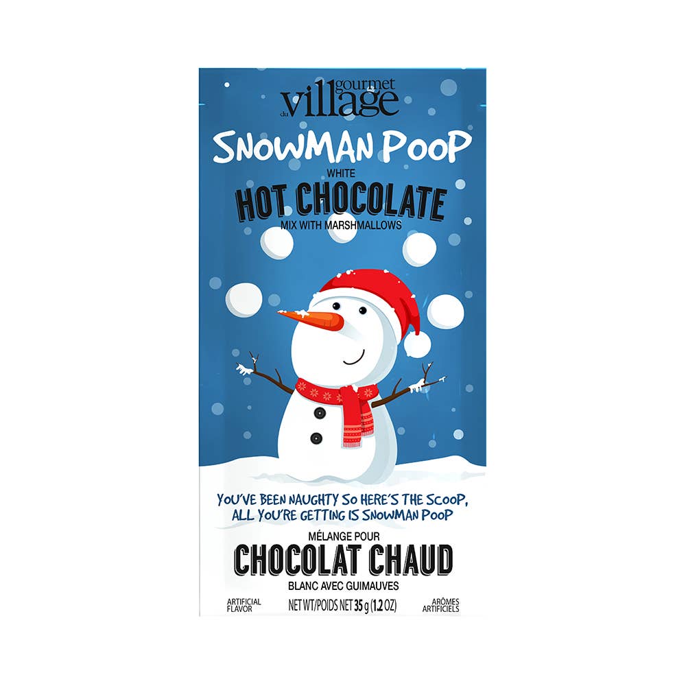 Gourmet Du Village - Wholesale Hot Cocoa Mix/Kit - Bulk Mini Hot Choc Snowman Poop 20232