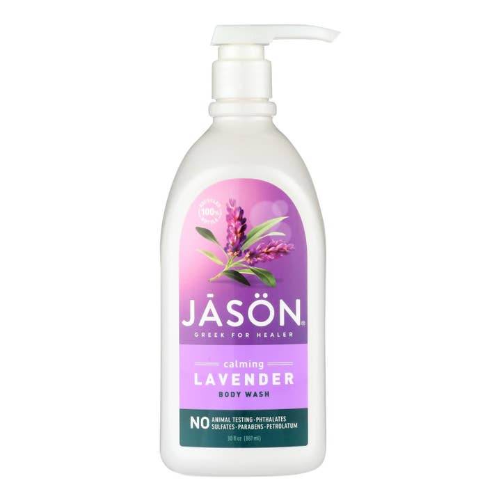 Jason Body Wash Pure Natural Calming Lavender - 30 Fl Oz for wholesale by Everyday Supply Co