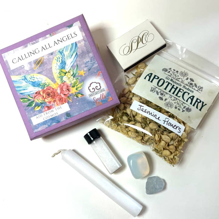 Reflectjen® Style - Wholesale Meditation Supplies - Calling All Angels | Spell Kit | Aid From the Cosmos