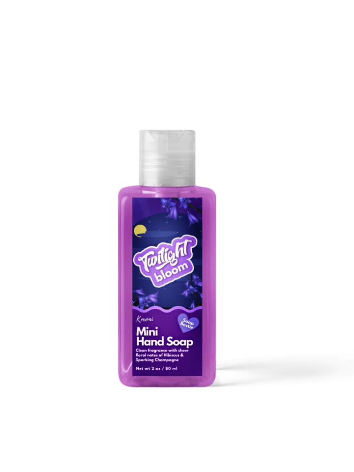Twilight Bloom Mini Hand Soap for wholesale by Kmoni Cosmetics