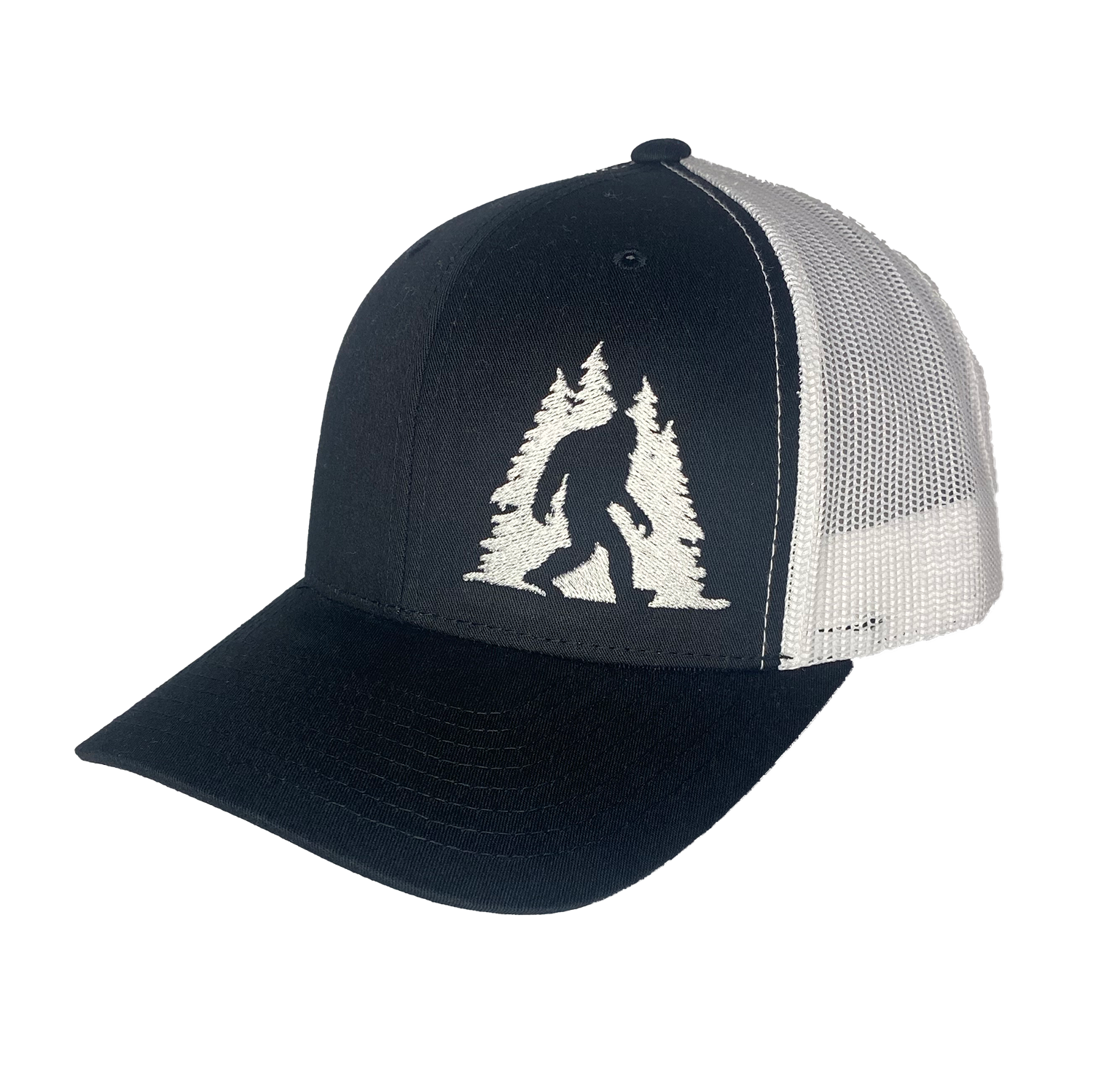Direction Apparel - Vente Casquette de camionneur – unisexe - Casquette de camionneur Sasquatch dans les arbres0