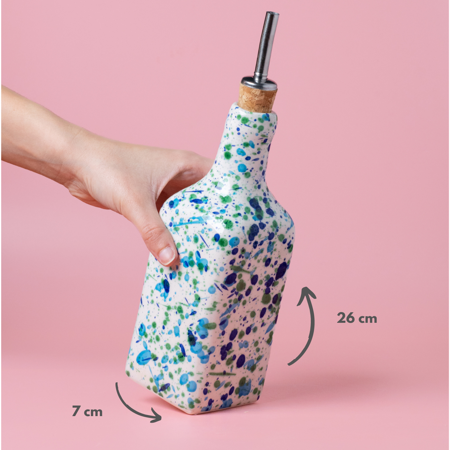 Alfar Tierra Cocida – Prato para servir por atacado – Conjunto de Pequeno-almoço de Cerâmica Azeiteira e Prato Ralador / CORAL5