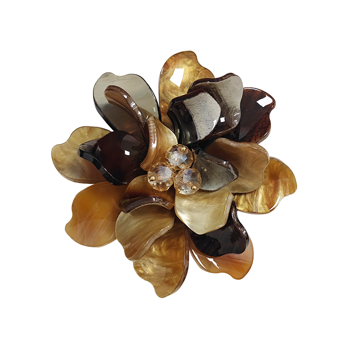AMORINO SRL – Großhandel Broschen – Resin-Blumenbrosche - FT2496A5782
