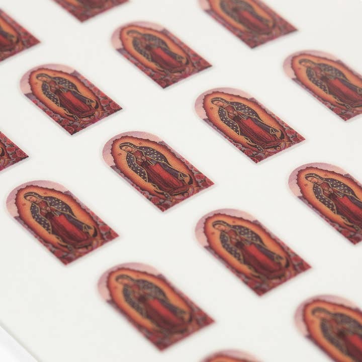Holiday Virgin Mary Nail Stickers – Giftable Beauty Set for wholesale by COCOA.isms