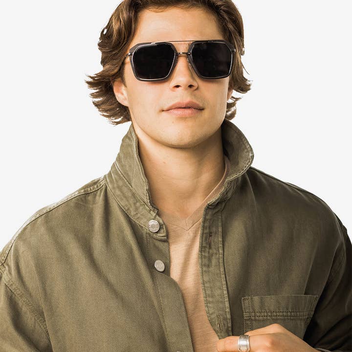 Tommy Owens - Wholesale Sunglasses - Unisex - Bal Harbour - Metal & Wood Sunglasses4