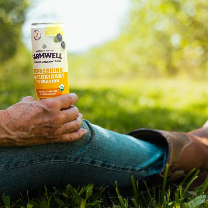 Farmwell Drinks - Wholesale Flavored/Infused Water (Non-Carbonated) - Organic Pineapple & Aronia Berry - 12 Pack3