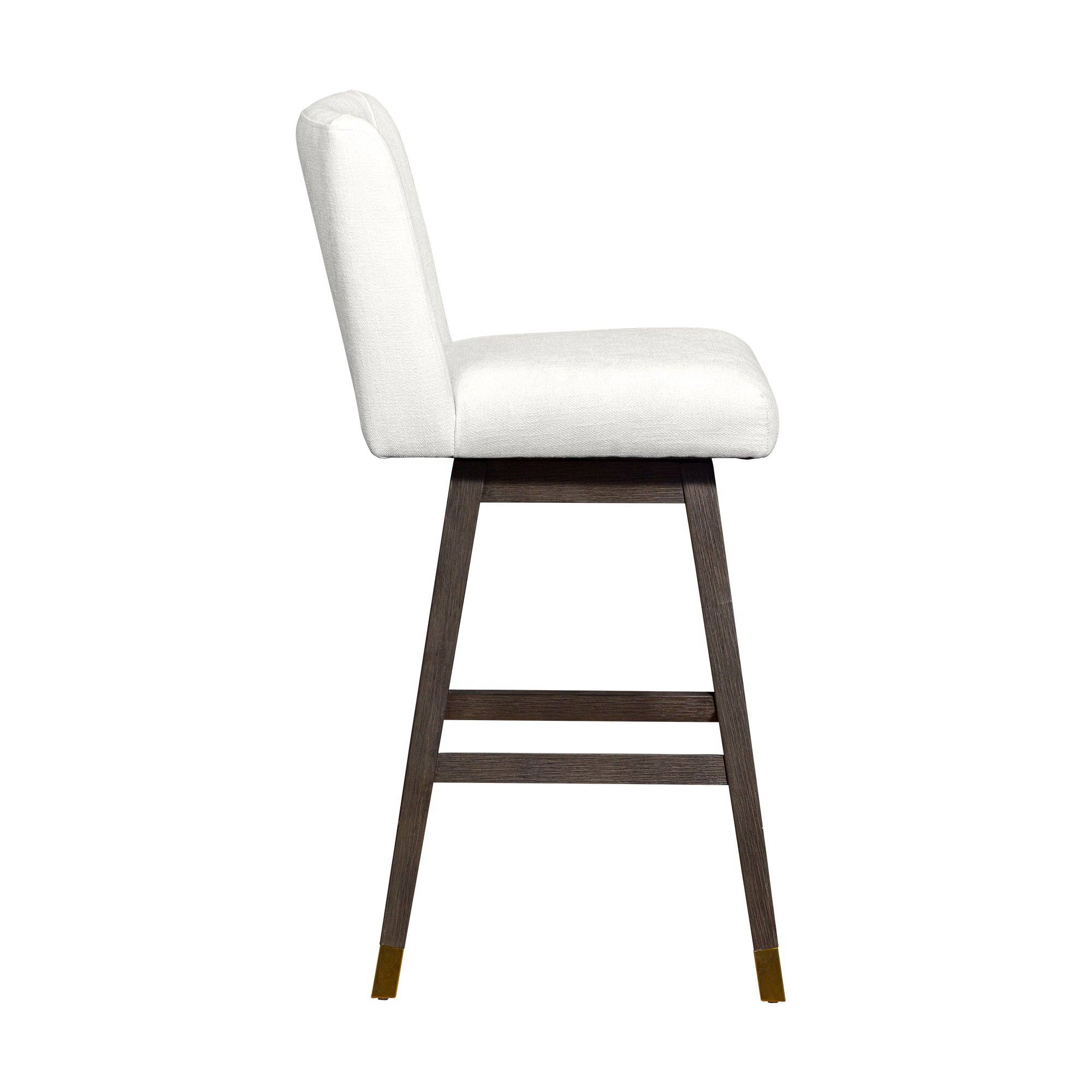Armen Living - Wholesale Stool - Isabella Modern Upholstered Wood Swivel Barstool72