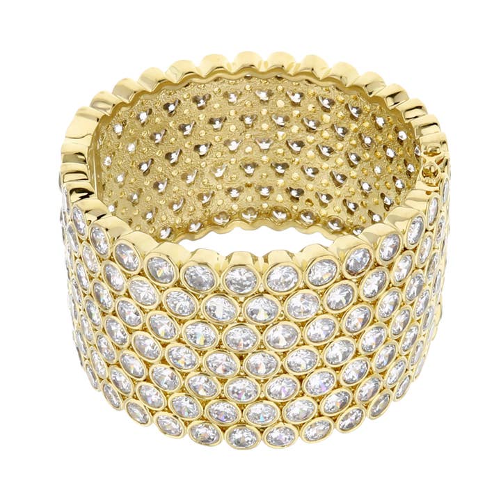 Bracelet Pave Scintillant et Étincelant pour la vente par Lauren G Adams