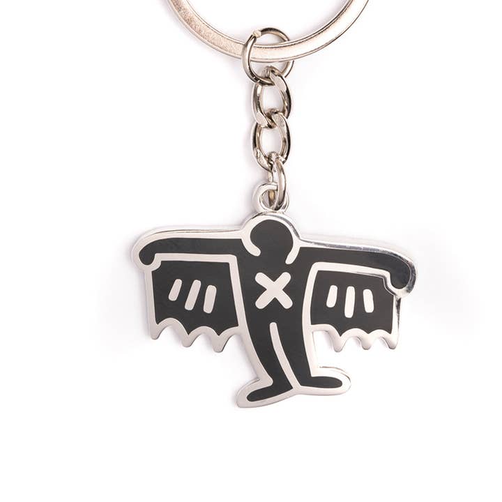 Porta-chaves Demon Morcego Preto por atacado de PINTRILL