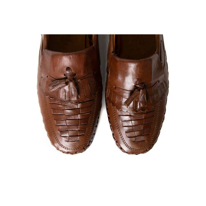 SIDREY - Wholesale Sandals - Men's - Men's Huarache Mexican Sandals - Don Memo Brown