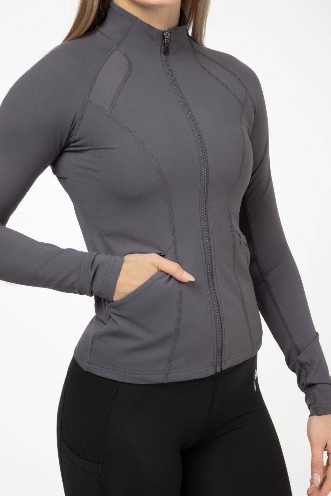 Famme – Großhandel Sportjacke – Damen – Fleek Stretchjacke4