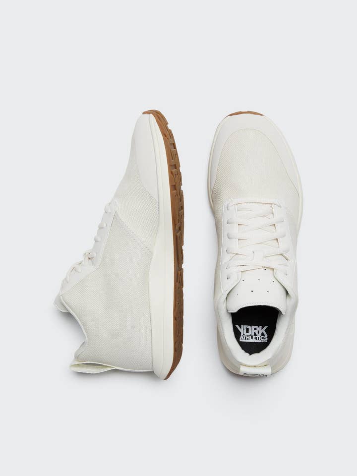 The Henry Mid Trainer / Canvas / Bone White for wholesale on Faire1