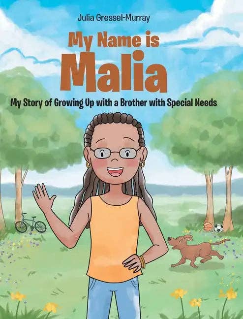 Books by splitShops - Wholesale Family & Relationships Book - My Name Is Malia My Story of Growing Up with a Brother With Special Needs - Hardcover0