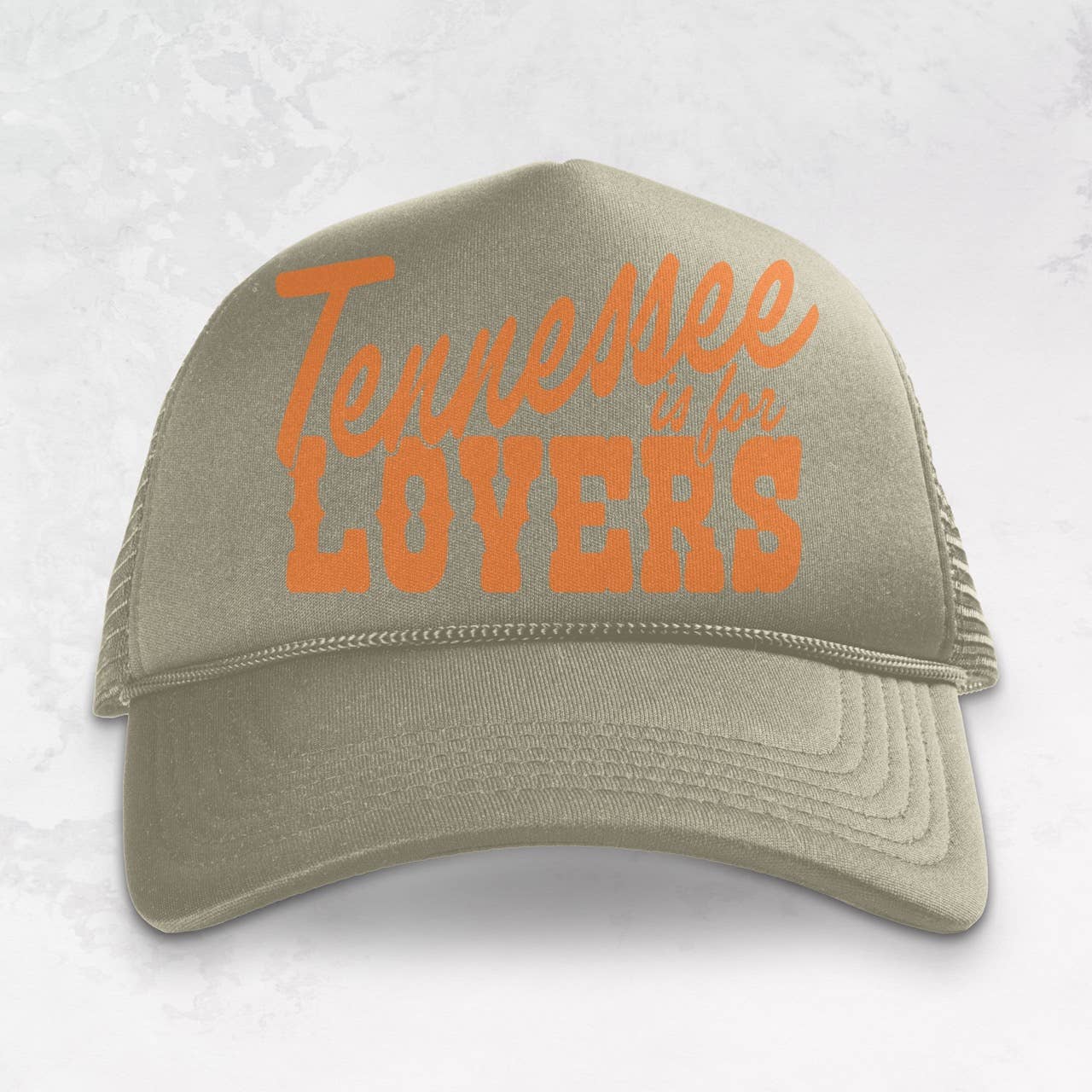 The Clandestine Underground - Wholesale Trucker Hat - Unisex - For Lovers, Tennessee Western Trucker Hat (Orange)4