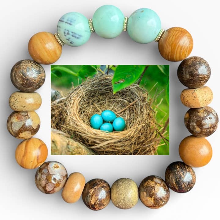 Embrace Our Souls - Wholesale Beaded Bracelet - Bird Nest