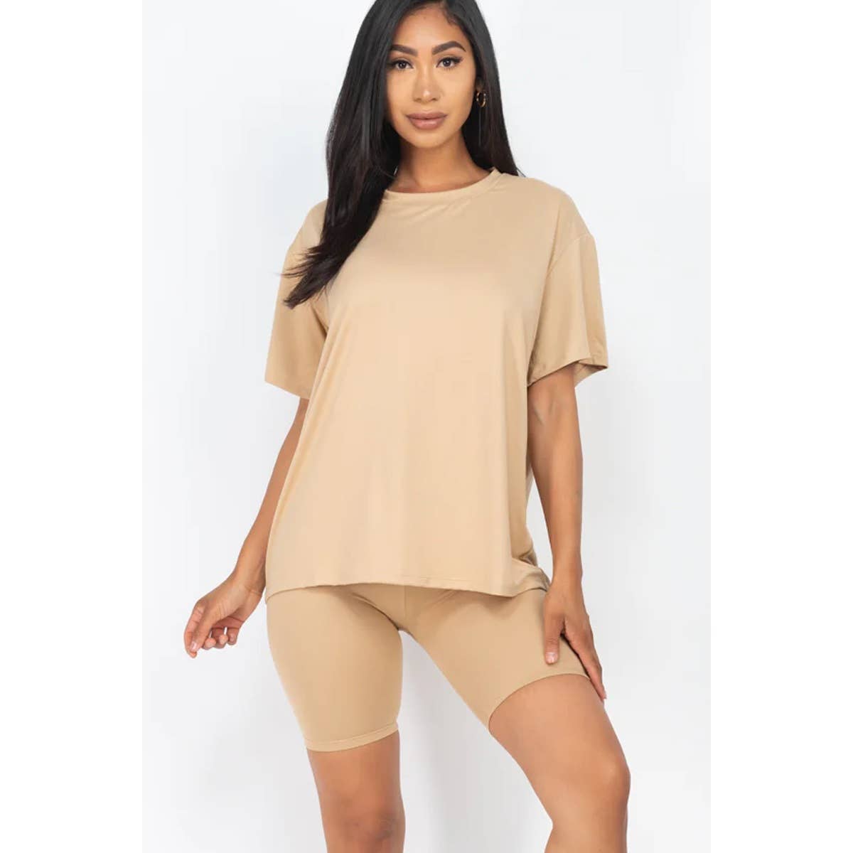 HiteJeans – wholesale Top & short set (NOT loungewear) – Women’s – TWO PIECE TOP BIKER SHORTS SET9