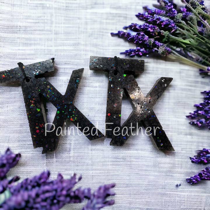 TX Letters for wholesale by Painted Feather Scents