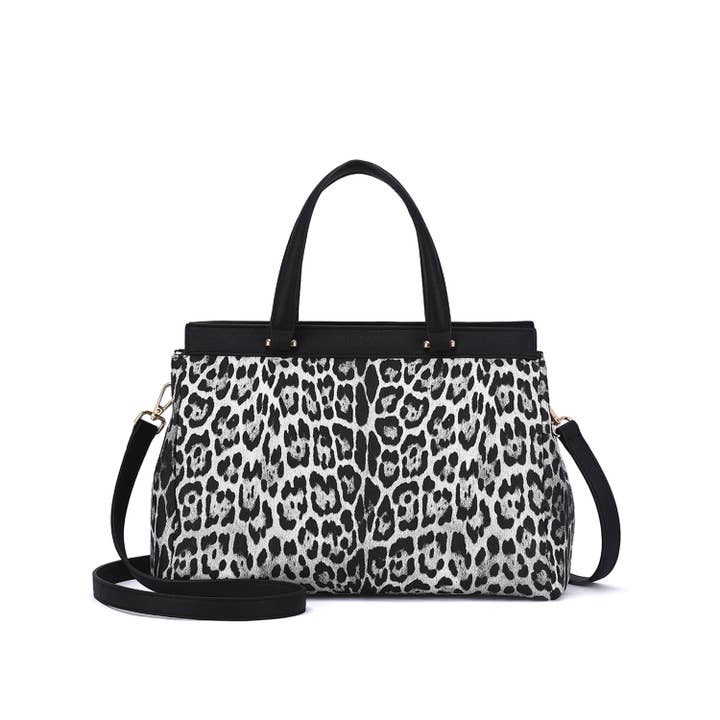 Mellow World – wholesale Satchel – Women's – Savanna Leopard Print Satchel
