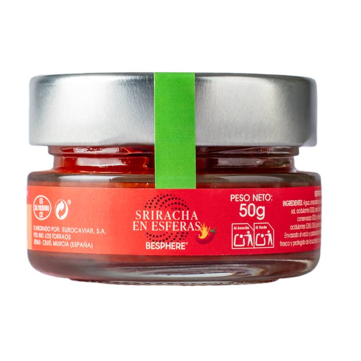Sriracha Perle Piccanti 50g per la vendita all'ingrosso da parte di Eurocaviar