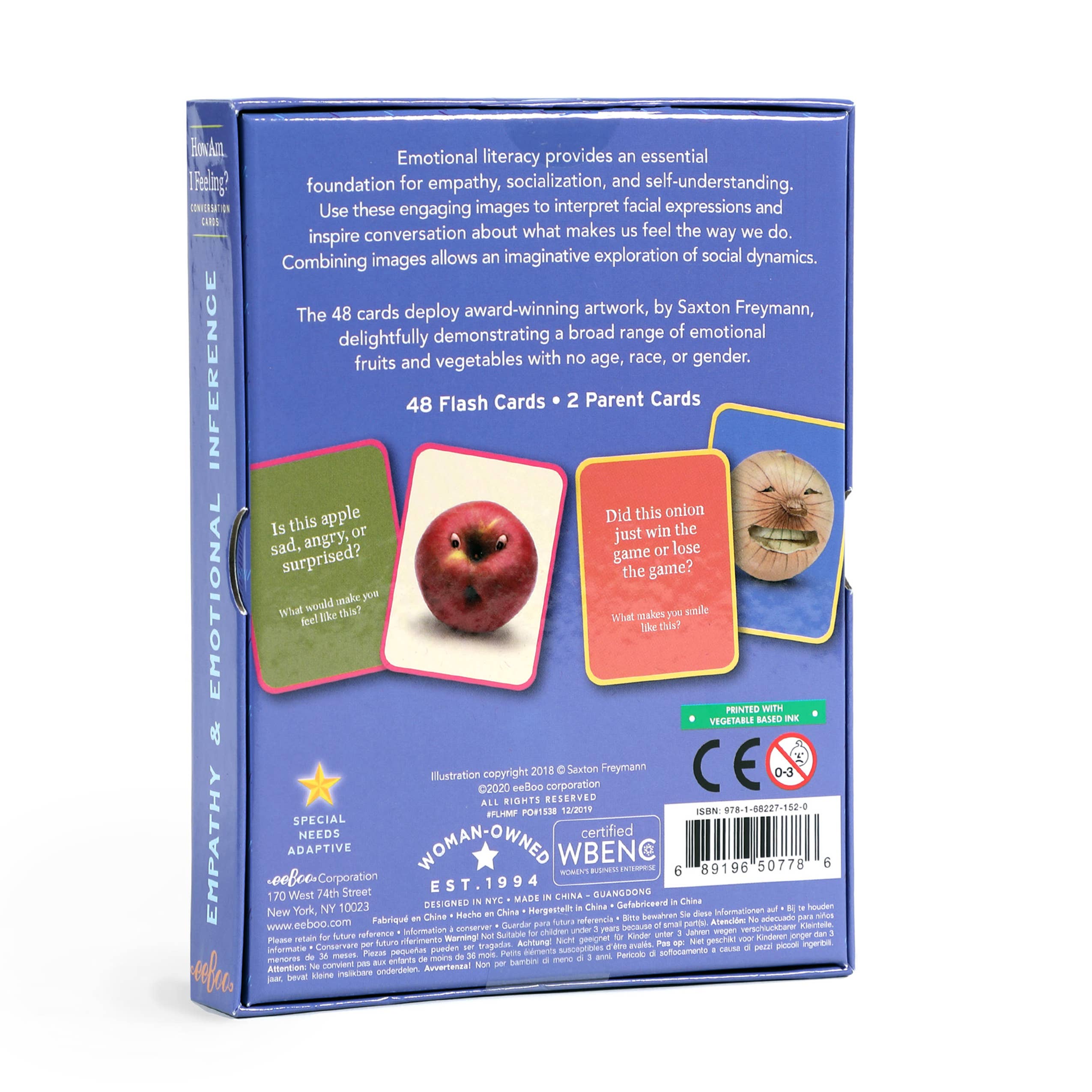 eeBoo - Wholesale Learning Cards - Kids & Baby - How Am I Feeling? Conversation Cards1