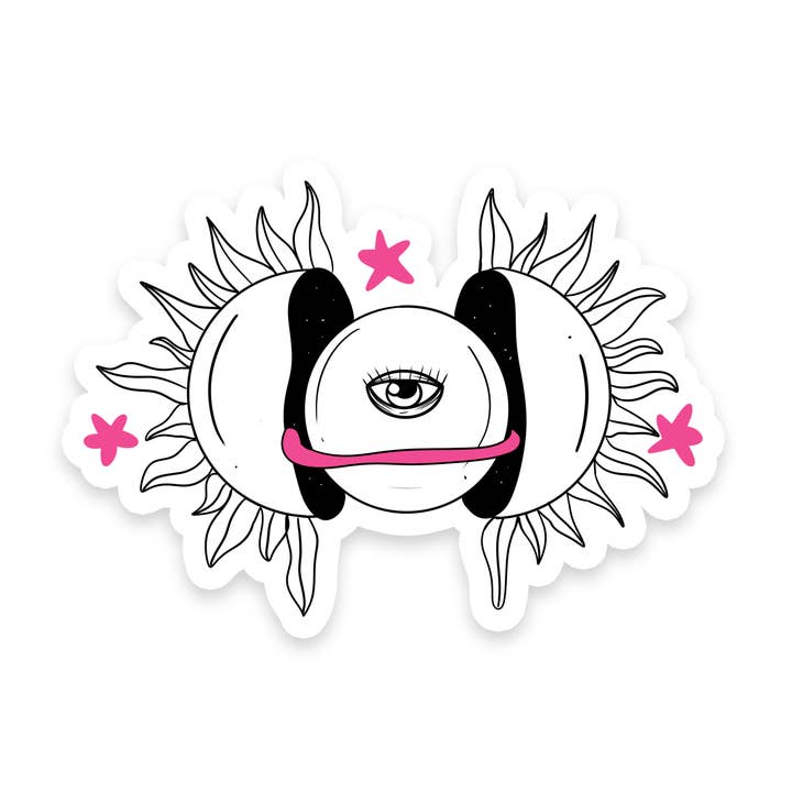 Universe | Celestial | Waterproof Sticker | 3.5" for wholesale by Rebel and Siren Stickers