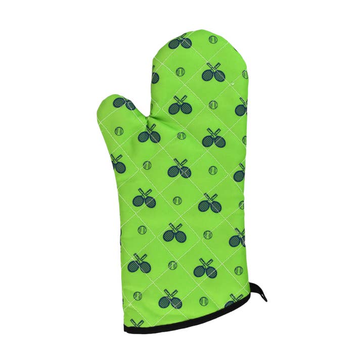Racquet Inc – wholesale Oven mitt/pot holder – Tennis Oven Mitt - Grass Court Green