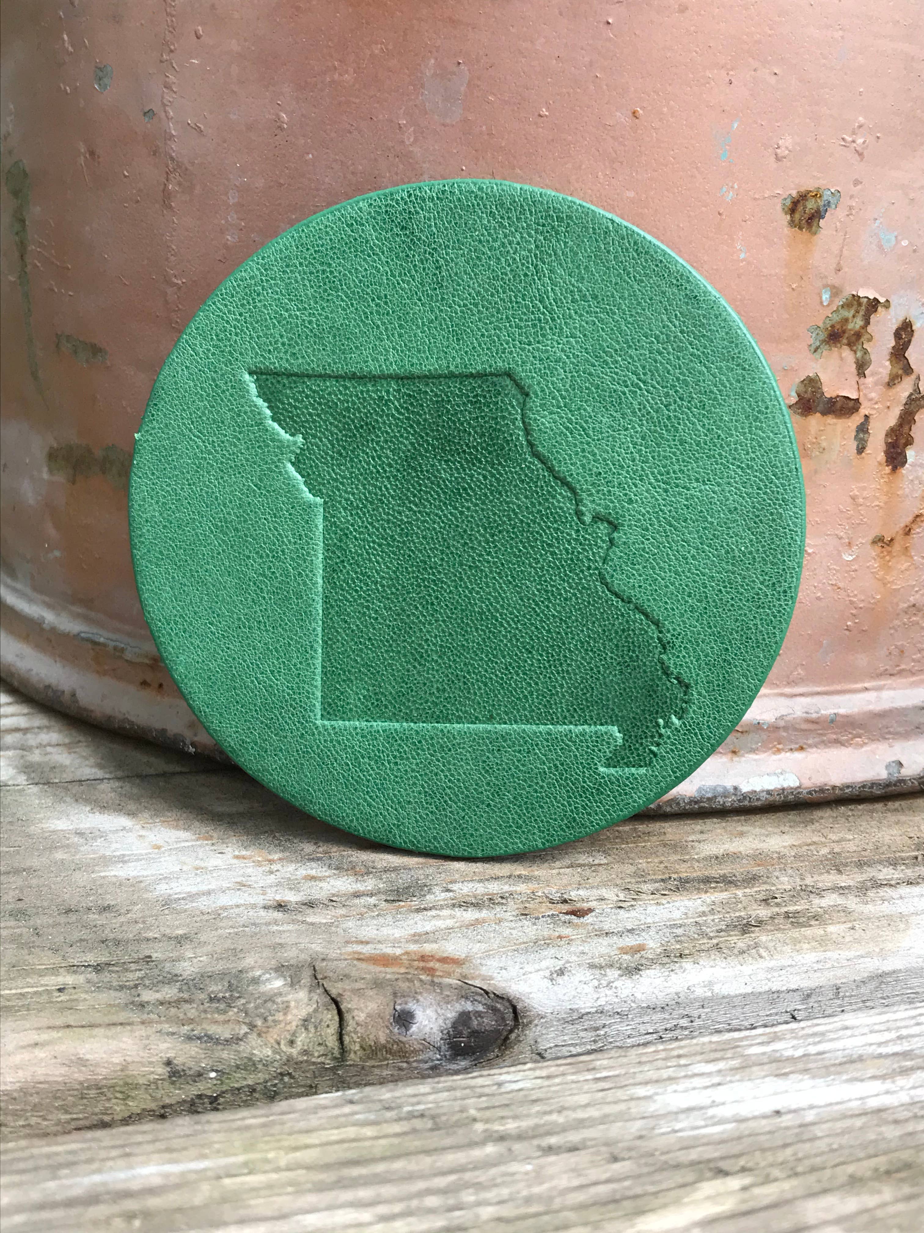 Jimmyrockit - Wholesale Coasters - Leather Coaster - Missouri0