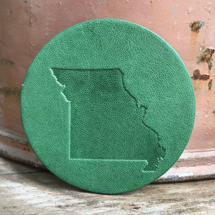 Jimmyrockit - Wholesale Coasters - Leather Coaster - Missouri0