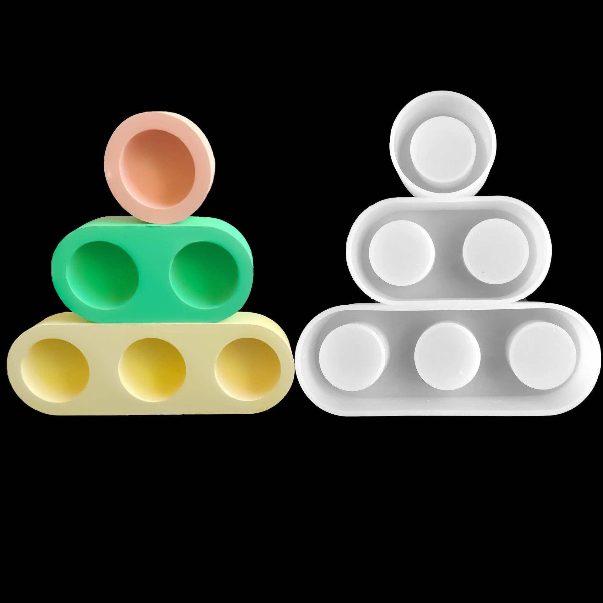 Lumbee Trade - Wholesale Candle Holder - 3 Candle Holder Silicone Mold For Home Decor2