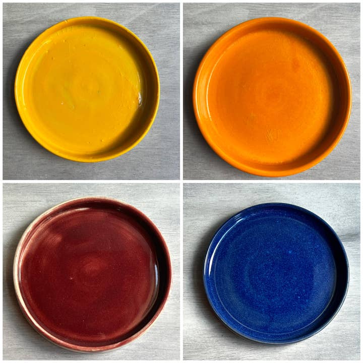 Handmade Ceramic Wine Coaster for wholesale by JeLO Designs Pottery