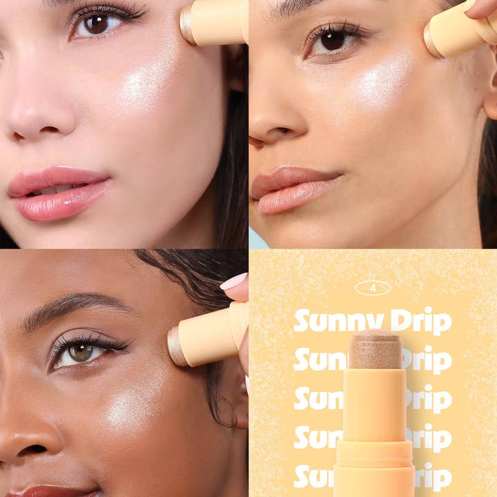 Moira Cosmetics - Wholesale Body glitter/shimmer - Icy Glow Jelly Stick (004, Sunny Drip)1