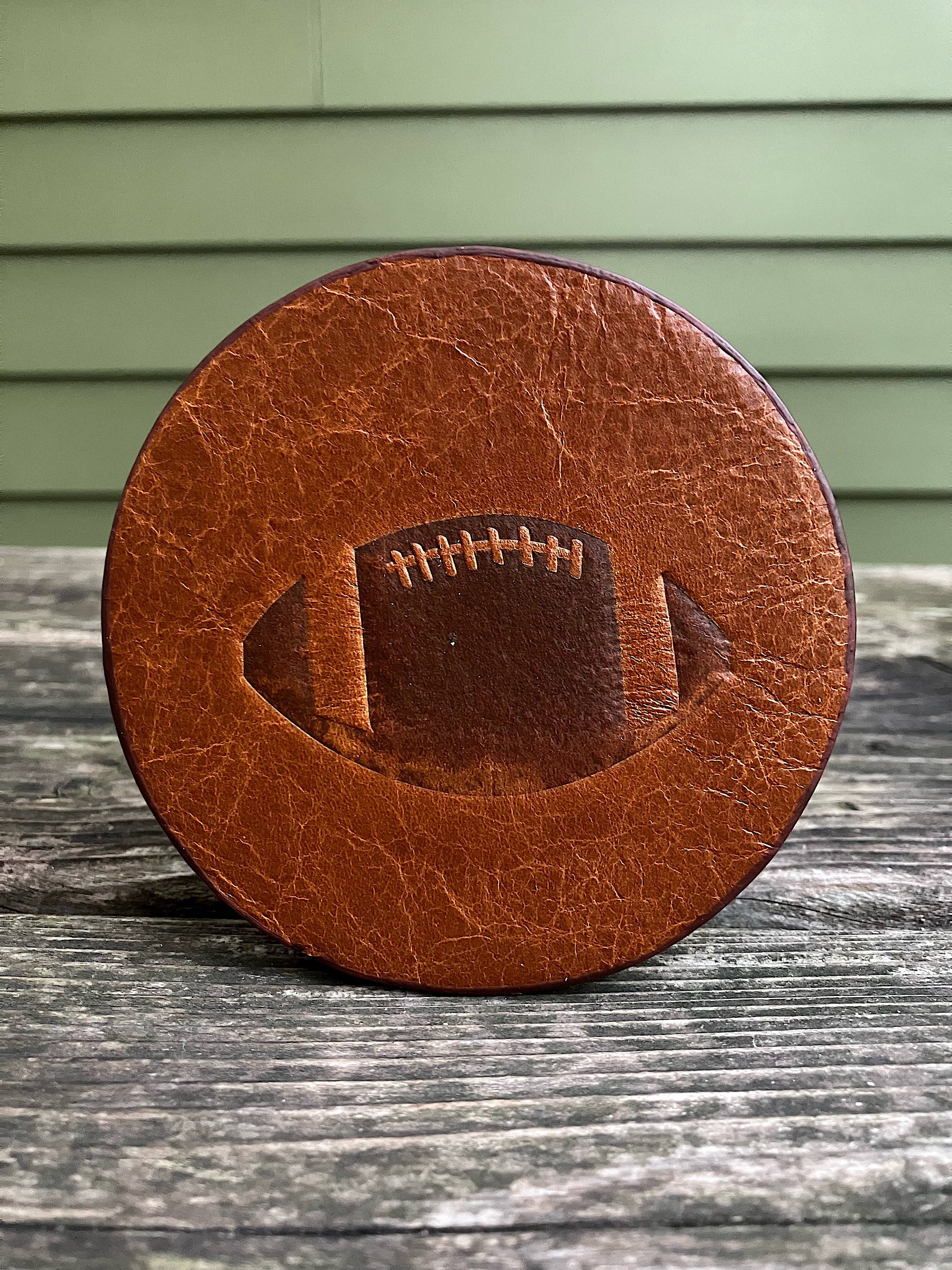 Jimmyrockit - Wholesale Coasters - Leather Coaster - Football