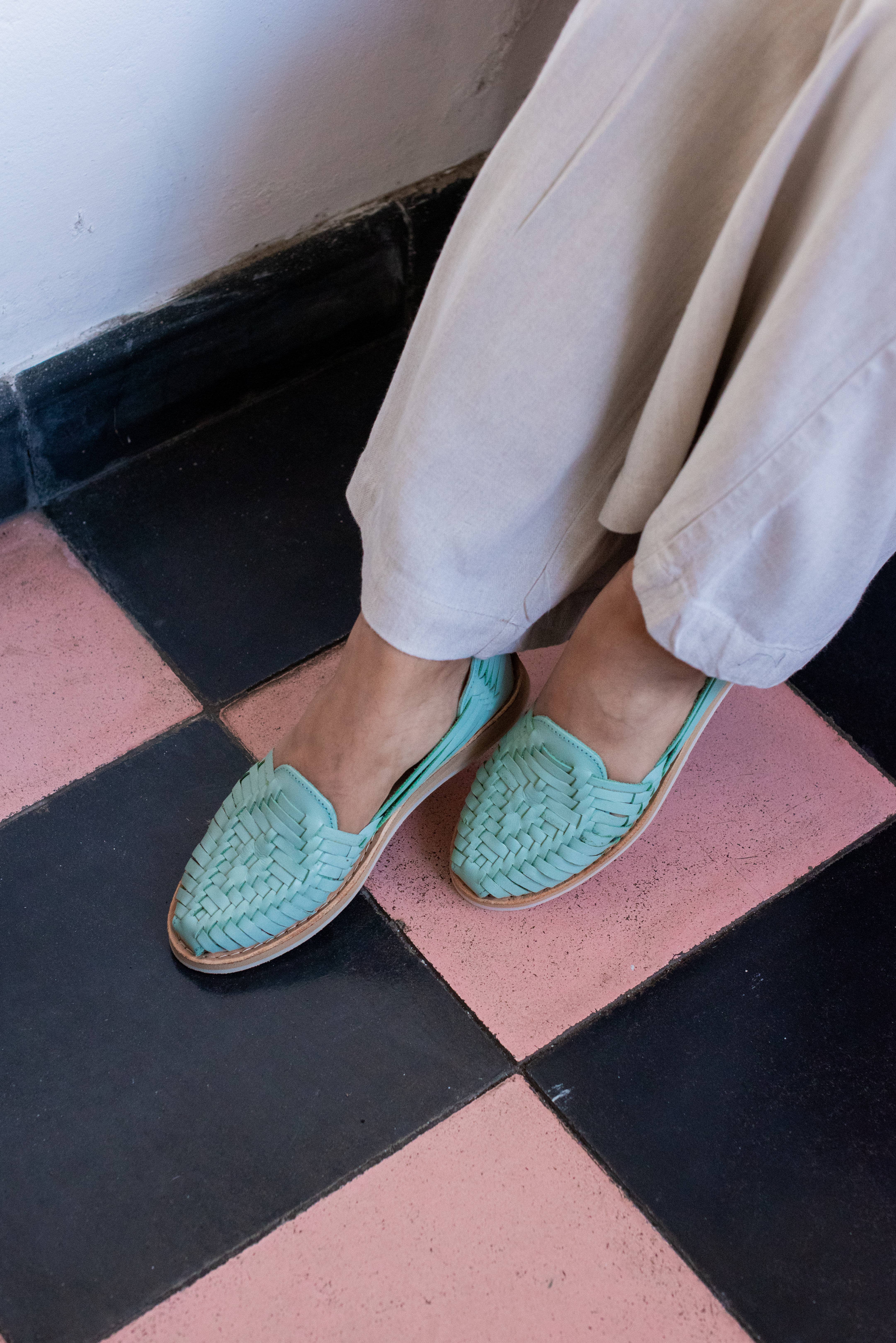 MyMexicanHome - Vente Sandales – femme - Sandales Huarache en cuir faites main pour femmes | KARAMBOLE7