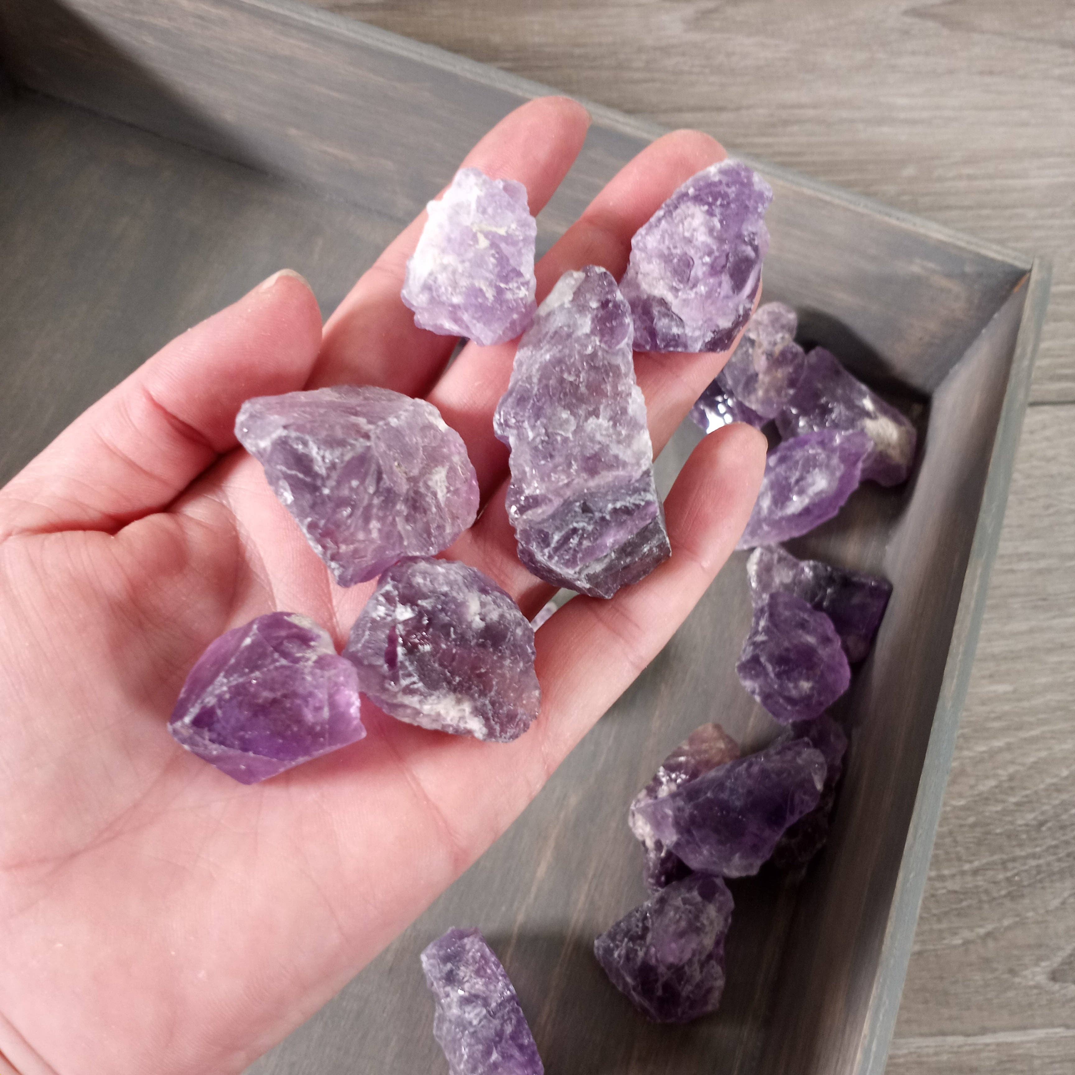 Keystone Crystals - Wholesale Spiritual Stone/Crystal - Wholesale Amethyst Rough Chunks – Raw Crystal by the Pound1