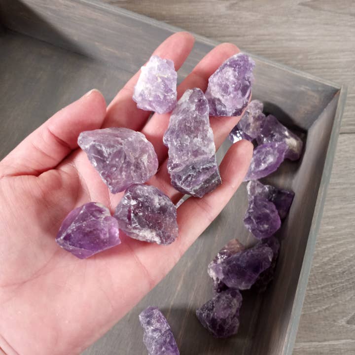 Keystone Crystals - Wholesale Spiritual Stone/Crystal - Wholesale Amethyst Rough Chunks – Raw Crystal by the Pound1