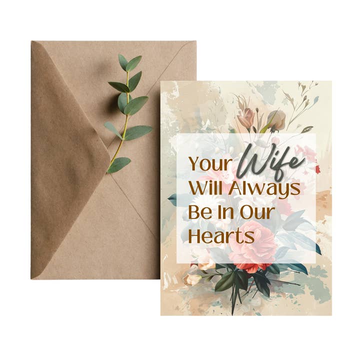 Quiet Comfort Sympathy Greeting Card for wholesale by You Go Girl