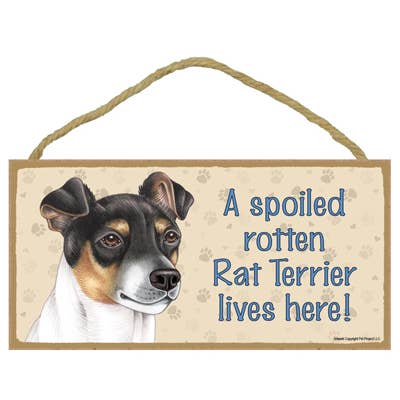 Placas para perros fabricadas en Estados Unidos que miden 5" x 10" de tamaño para venta al por mayor de SJT Enterprises, Inc.