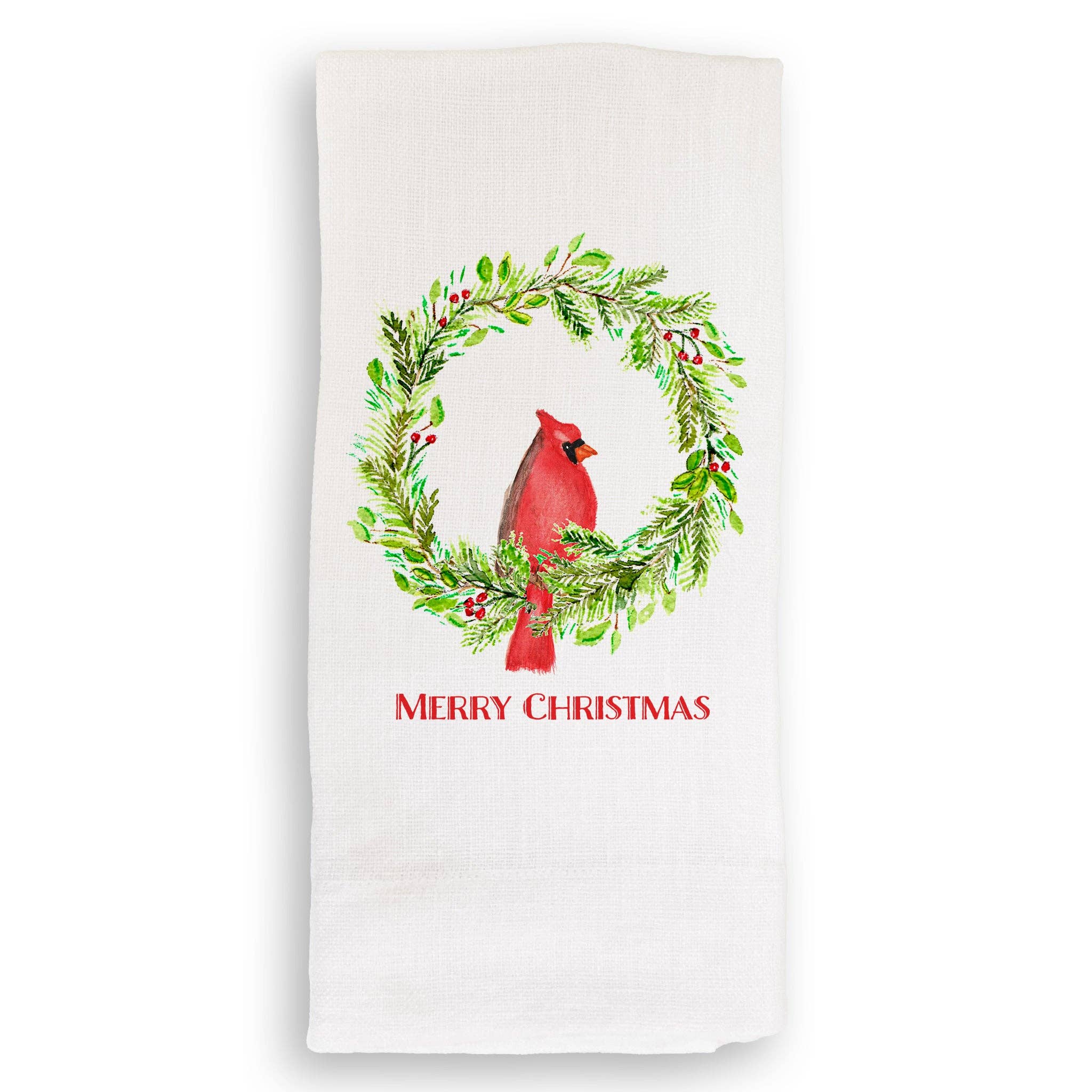 French Graffiti – wholesale Kökshandduk – Kardinal sitter i krans2