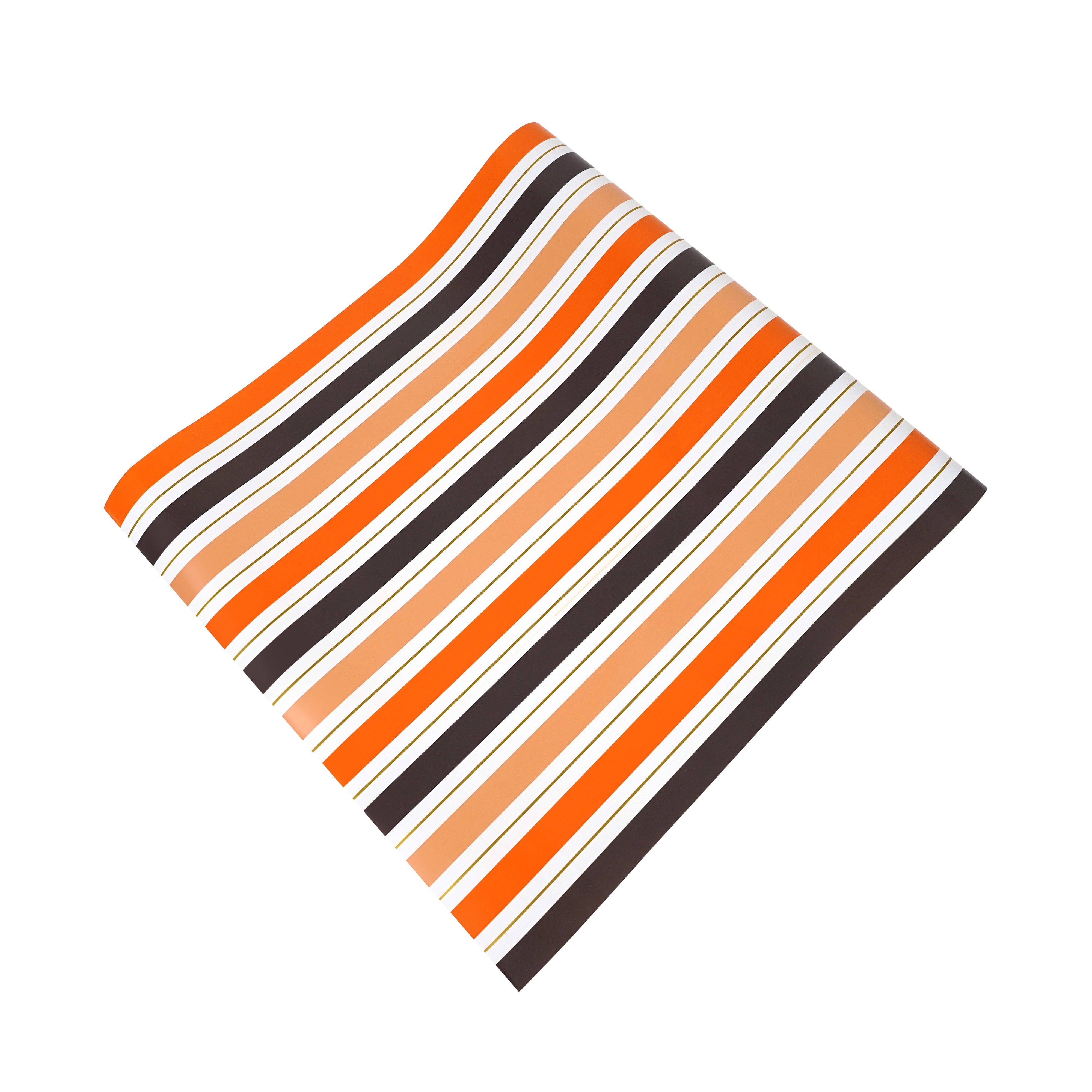 Gatherings by Curated Paperie - Wholesale Disposable Table Cover/Runner - Halloween Stripe Paper Table Runner5