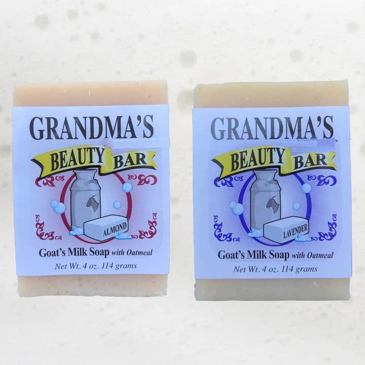 Goat's Milk Beauty Soap Bar for wholesale by Grandma's Hand-Crafted Soaps