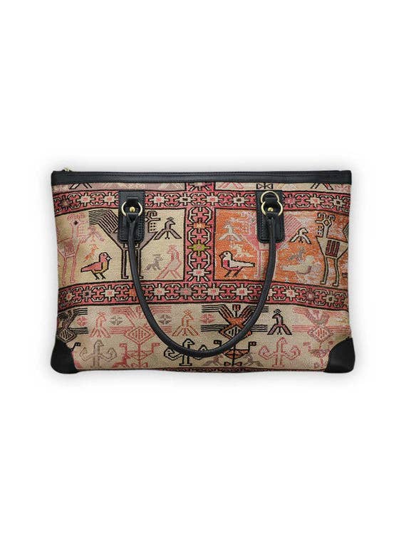 Bolso de fin de semana Sumak Kilim para venta al por mayor de Artemis Design Co.