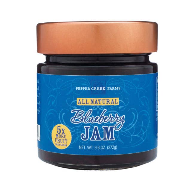 Pepper Creek Farms - Wholesale Jam/Jelly - Blueberry Jam 9.6 Oz.