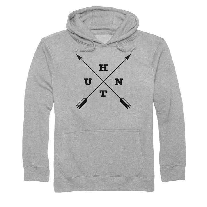 Hunt Pullover-Athletic Gray for wholesale by American Cattle Co