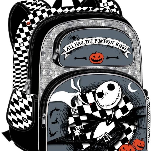 The Zoofy Group , LLC - Wholesale Backpack - Kids - NBX 3-D 16" BACKPACK W/SEGUIN BODY ALL OVER PRINT0