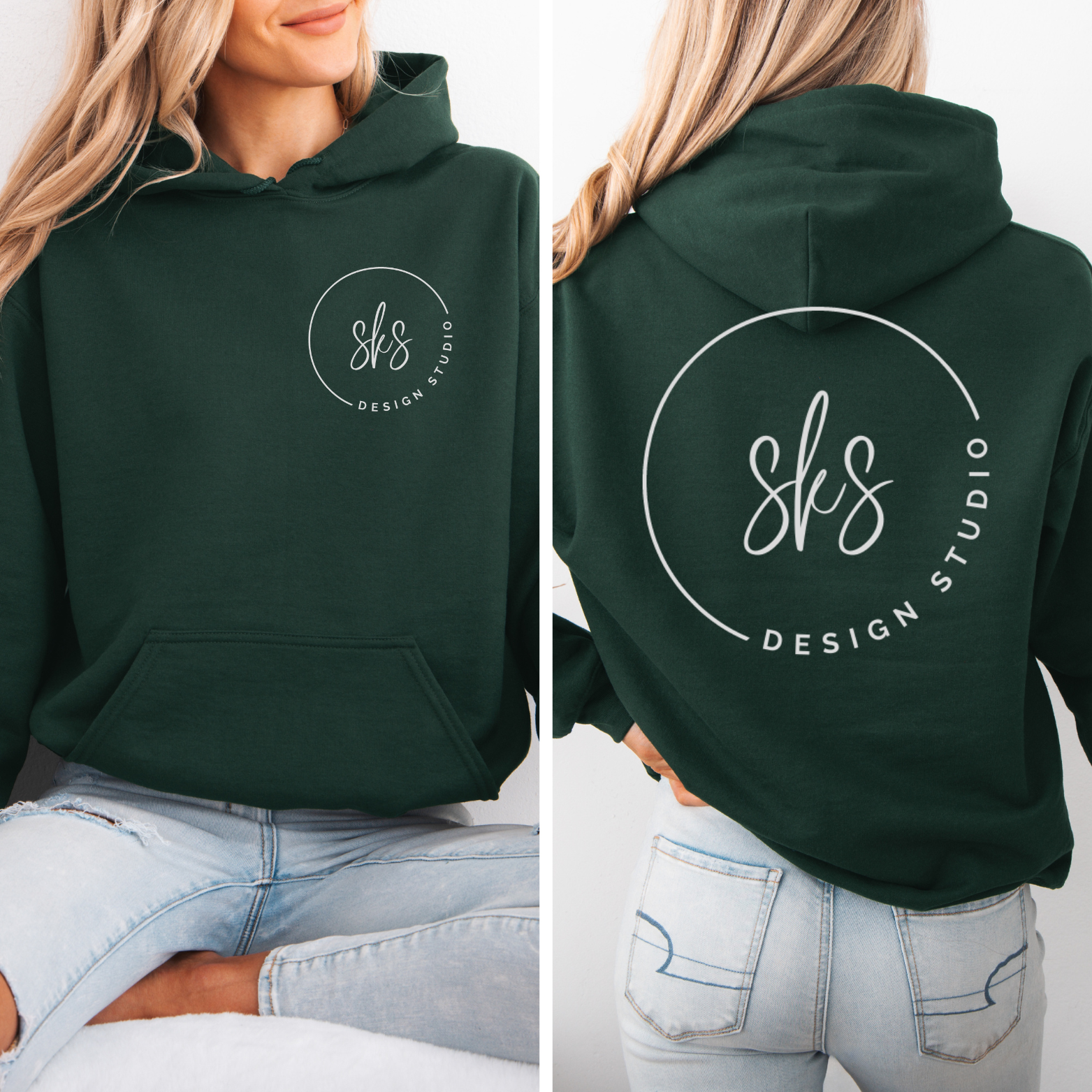 SKS Design Studio - Wholesale Hoodie - Unisex - CUSTOM LOGO | Unisex Hoodie Sweatshirt [GILDAN]40