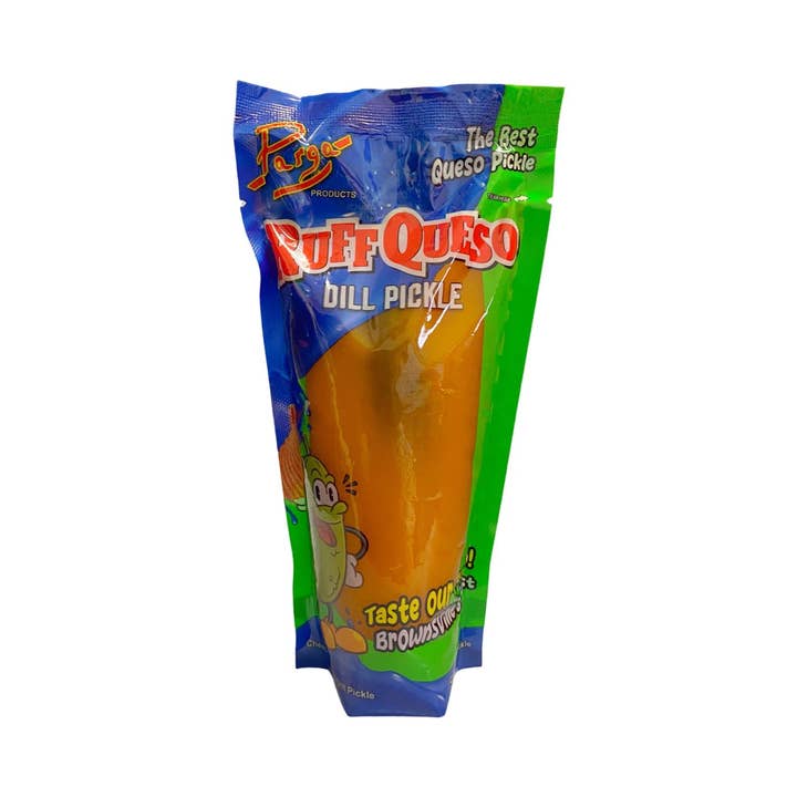 I Got Your Candy - Wholesale Pickled Vegetables - Parga Ruff Queso Dill Pickle Pouch - 16ct