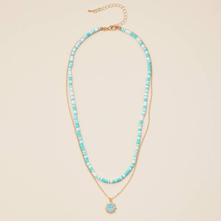 Lilla Haven - Vente Colliers à pendentif - Collier superposé de perles en caoutchouc13