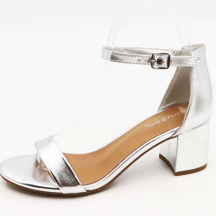 Mars Sky Shoes Wholesale - Wholesale Low Heels - Women's - Bamboo HEADLINE-50 Block Heel One Band Ankle Strap Sandals