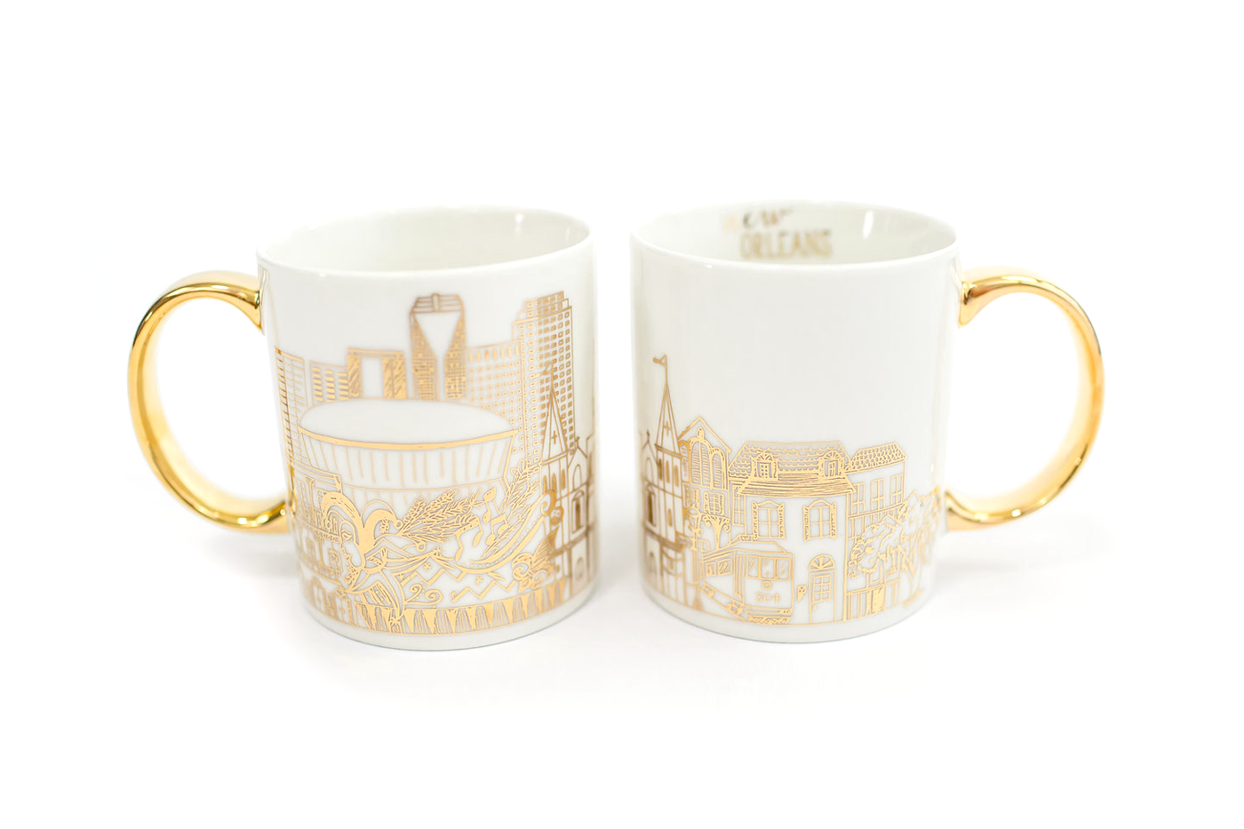 Nola Tawk – Caneca por atacado – Caneca Skyline de Nova Orleans0