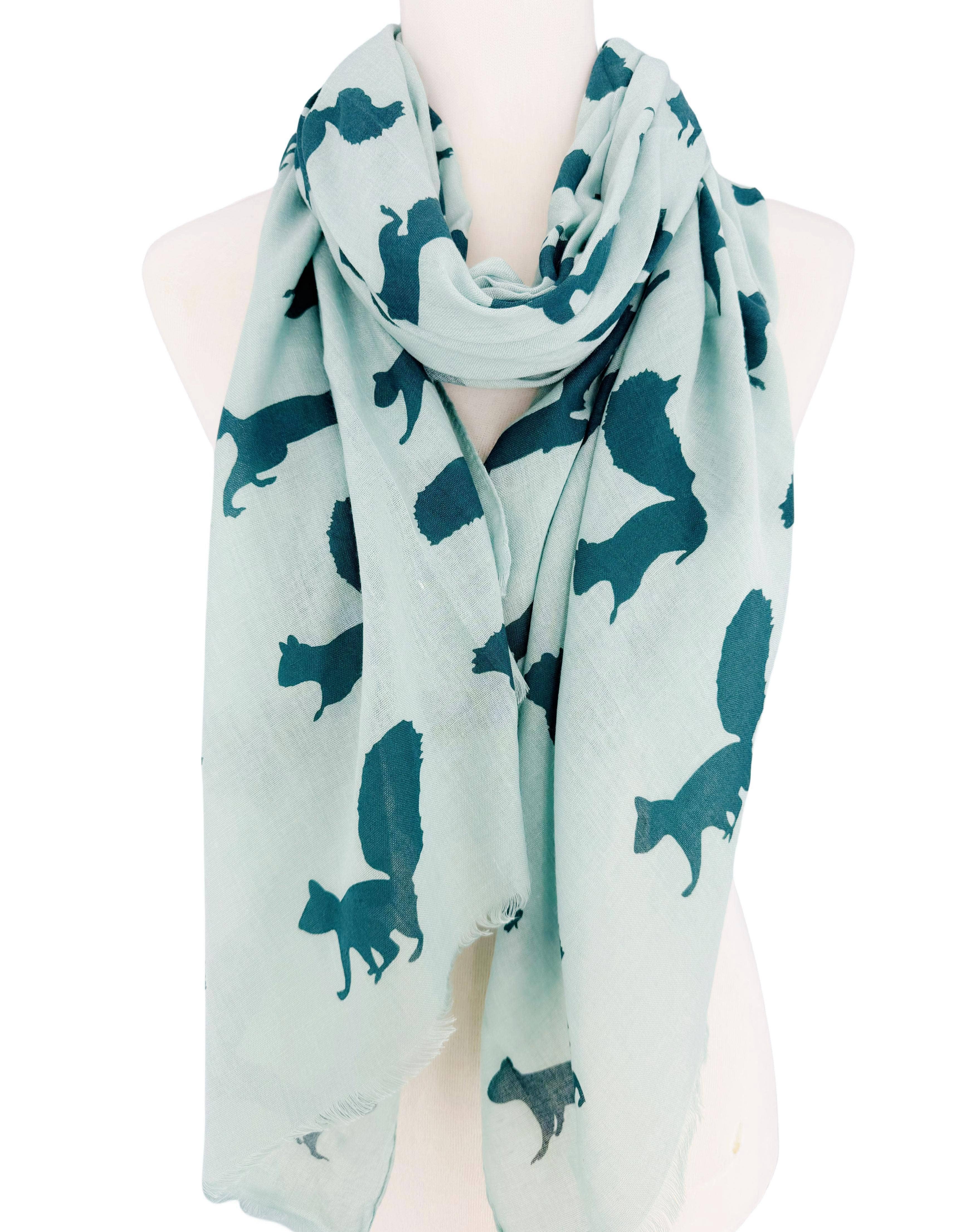 JC Sunny Fashion – wholesale Halsduk - Dam – 5 färger - JC020260 Ekorre Scarf0